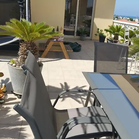 Amazing High-end Penthouse , Mountain Castle & Sea View Perivolia